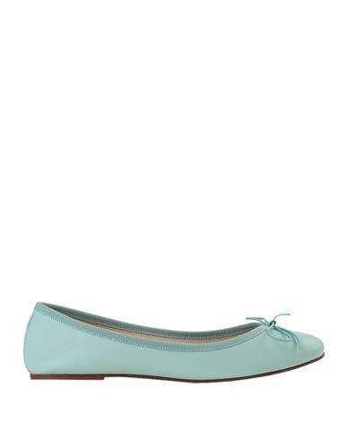 Ballerette Colonna Woman Ballet flats Light green Soft Leather Cover