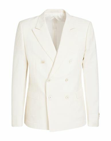 Valentino Garavani Man Blazer Ivory Mohair wool, Virgin Wool, Wool, Cotton, Viscose Cover