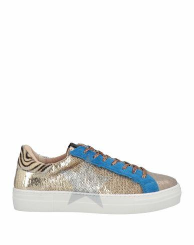 Nira Rubens Woman Sneakers Bronze Leather Cover