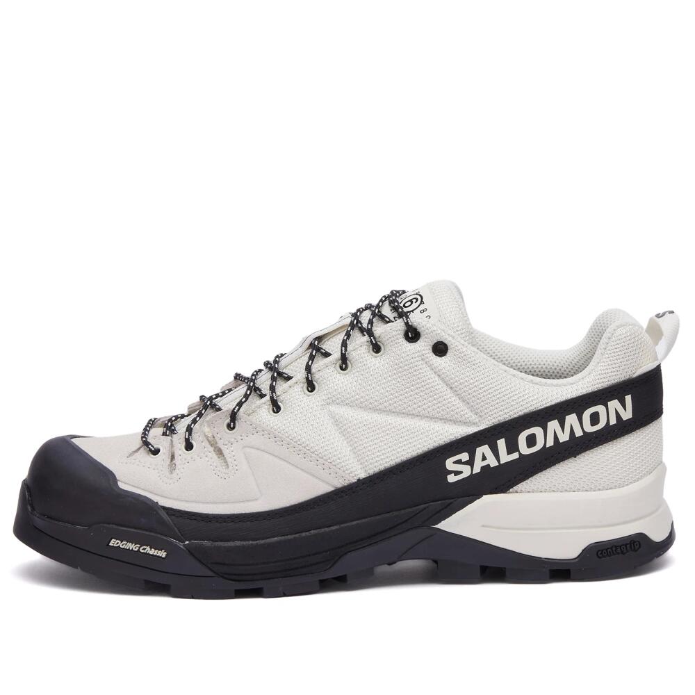 MM6 Maison Margiela Men's MM6 x Salomon X-ALP Sneaker in Vanilla Ice/Black/Almond Milk Cover