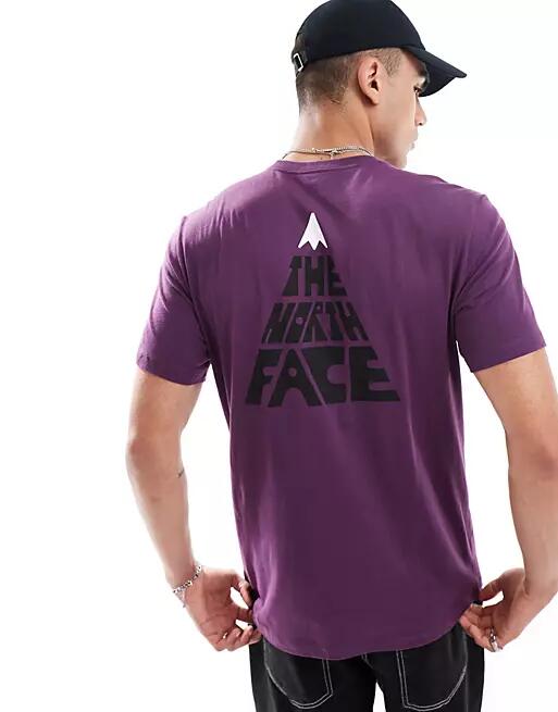 The North Face Brand Proud t-shirt in purple Cover