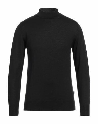 Takeshy Kurosawa Man Turtleneck Black Wool, Acrylic Cover