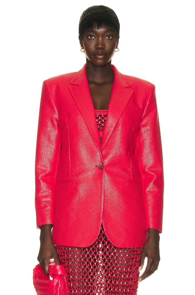 Diotima Oversized Blazer in Red Cover