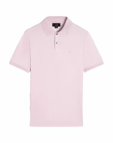 Dunhill Man Polo shirt Pink Cotton Cover