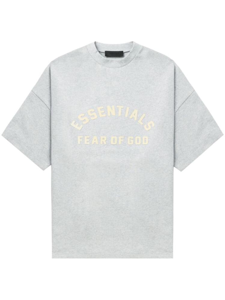 FEAR OF GOD ESSENTIALS logo-print cotton T-shirt - Grey Cover