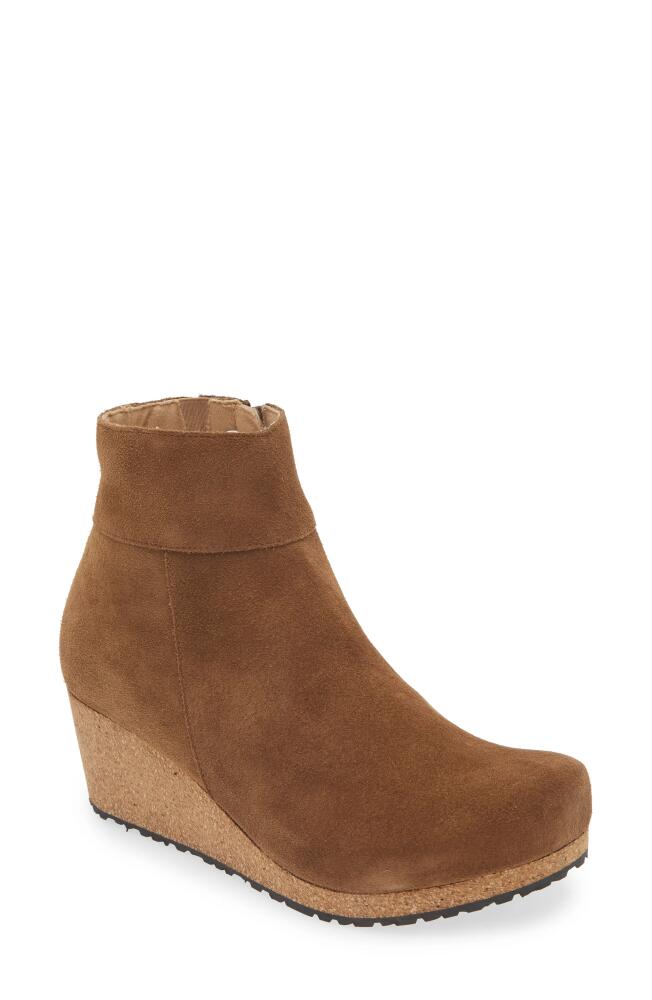 Birkenstock Ebba Wedge Bootie in Dark Tea Cover