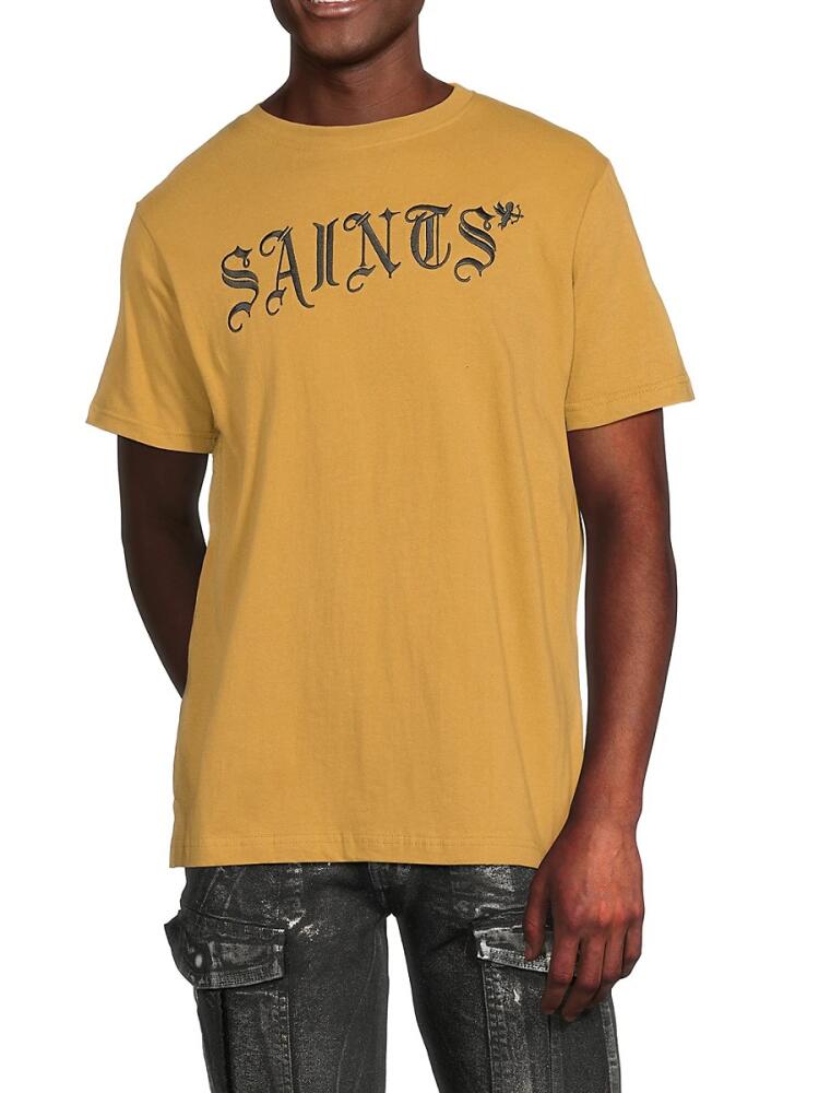 FWRD DENIM Men's Saints X Sinner Embroidery Tee - Timber Cover