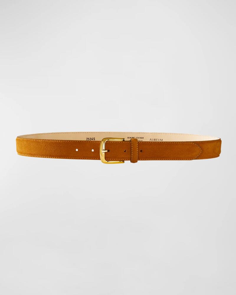 Aureum Collective No. 4 Suede & Leather Belt Cover