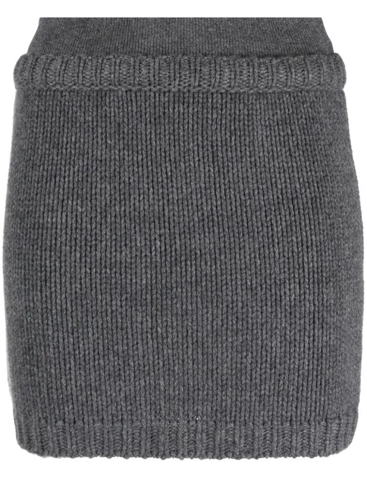 Lisa Yang The Lovi cashmere mini skirt - Grey Cover