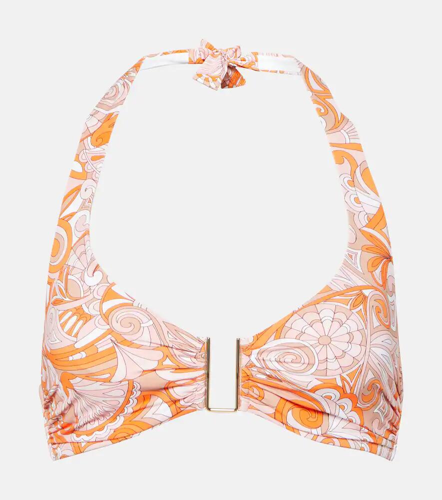 Melissa Odabash Colombia printed bikini top Cover