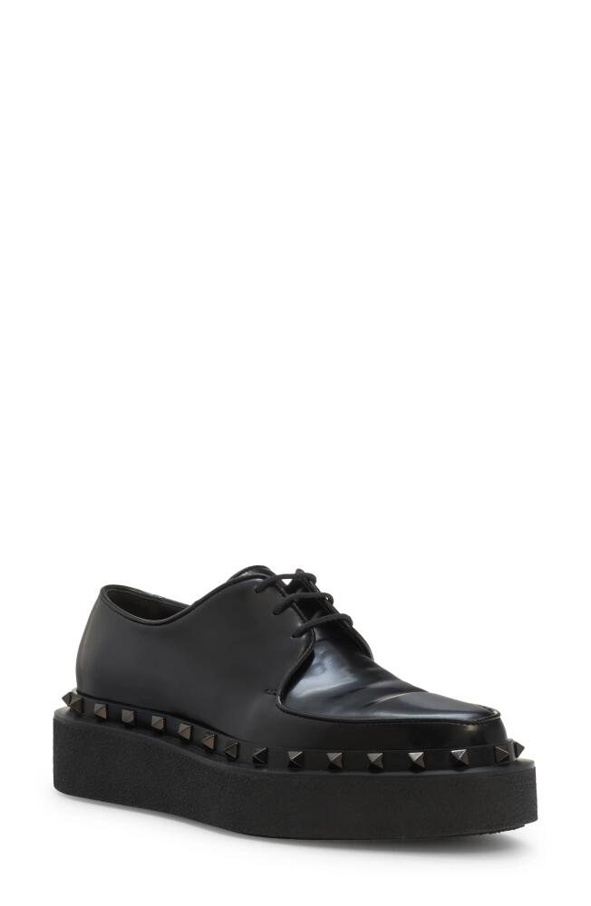 Valentino Garavani M-Way Rockstud Platform Derby in 0No Nero Cover