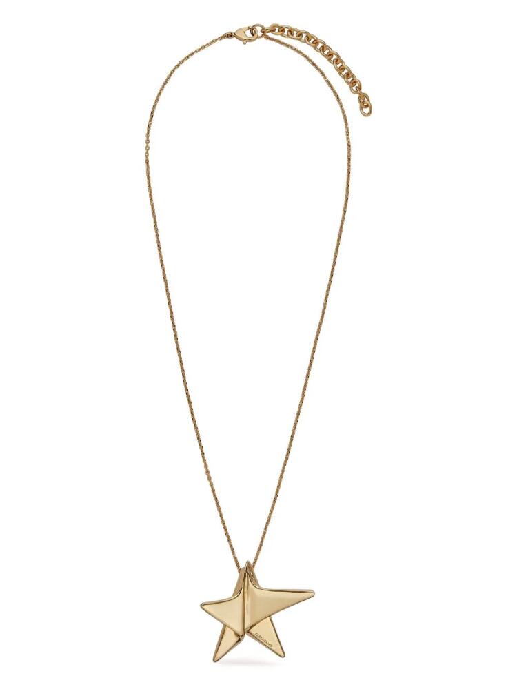 Ferragamo star-pendant necklace - Gold Cover