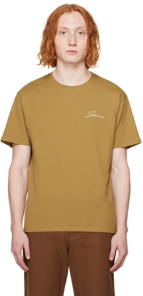 Saturdays NYC Tan Signature T-Shirt Cover