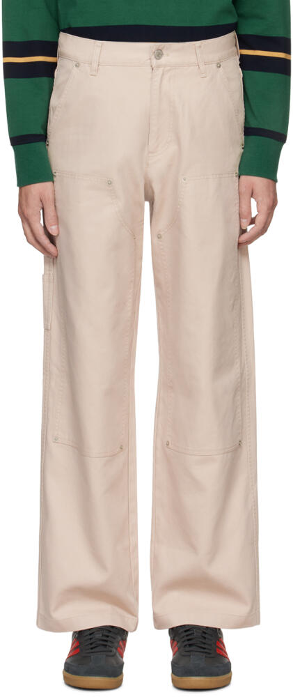 Tommy Jeans Beige Carpenter Trousers Cover