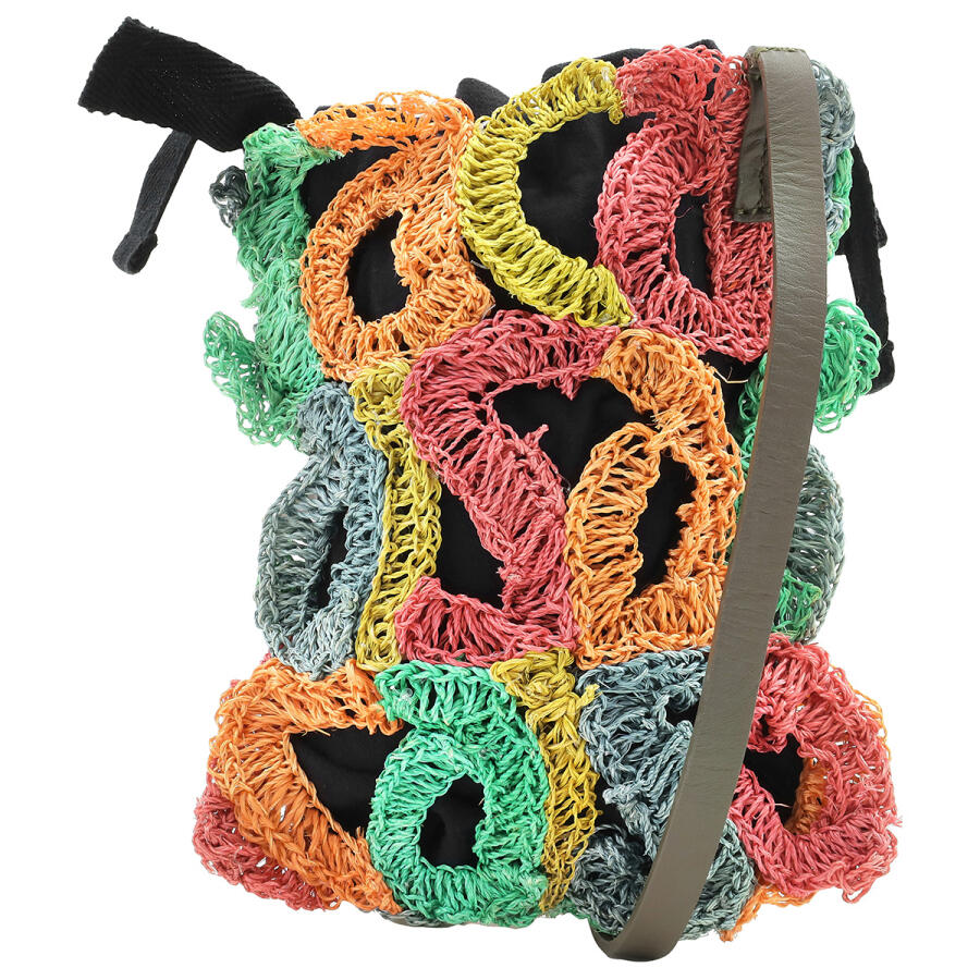 Sacai Multi Logo Crochet Crossbody Bag Cover