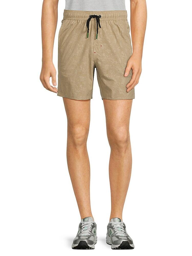 Avalanche Men's Stretch Woven Shorts - Khaki Cover