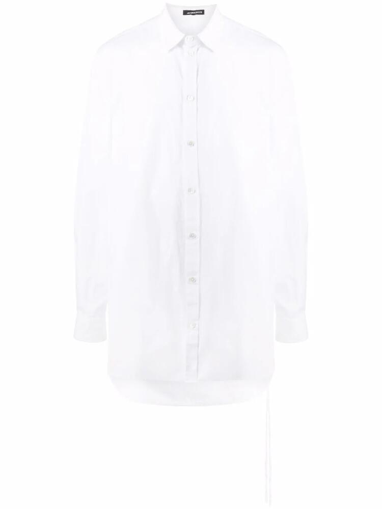 Ann Demeulemeester long-line button-up shirt - White Cover