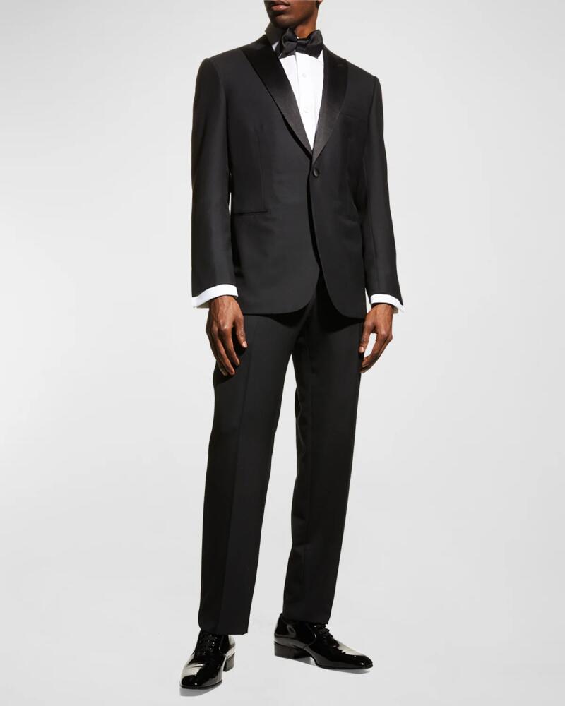 Brioni Men's Solid Wool Tuxedo Cover