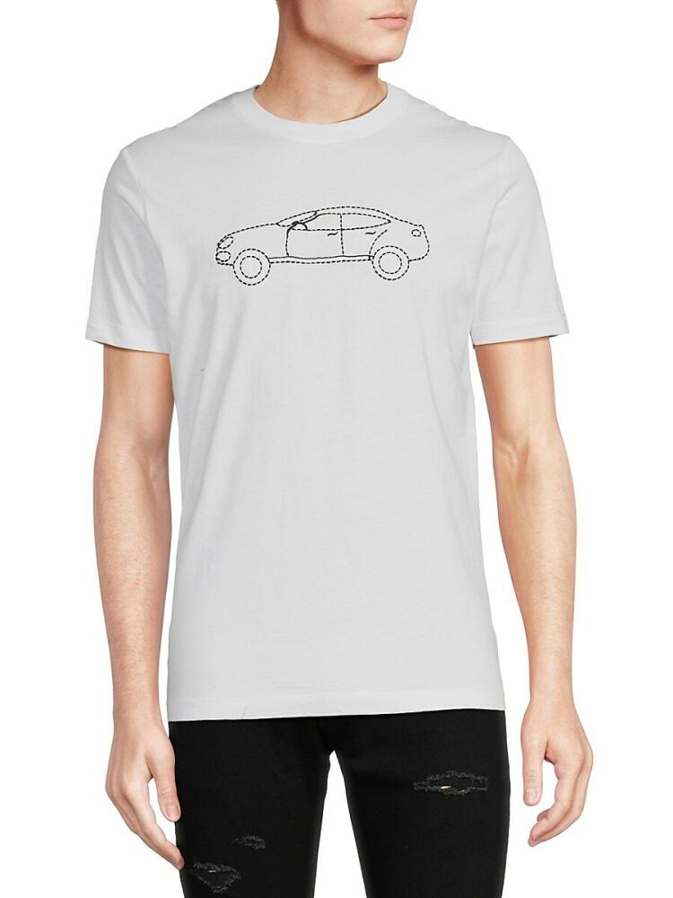 French Connection Men's Graphic Tee - White Cover