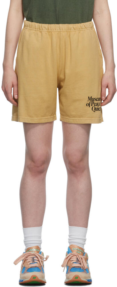 Museum of Peace & Quiet SSENSE Exclusive Tan Mid Century Shorts Cover