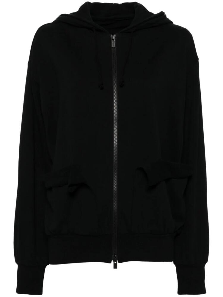 Yohji Yamamoto cotton zip-up jacket - Black Cover