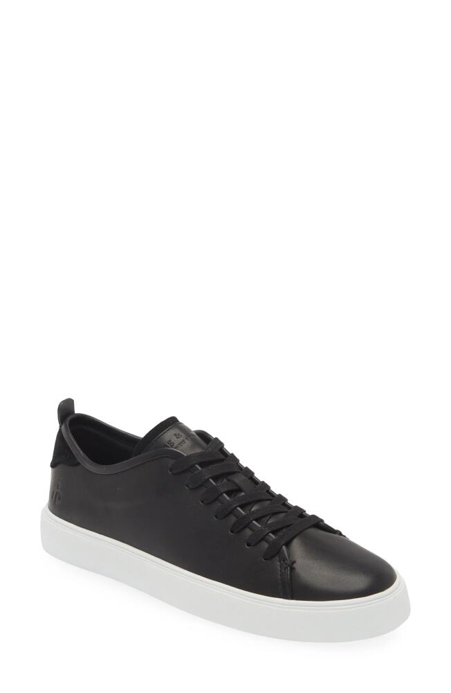 rag & bone Perry Sneaker in Black Leather Cover