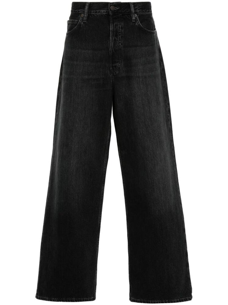 Acne Studios washed loose-fit jeans - Black Cover