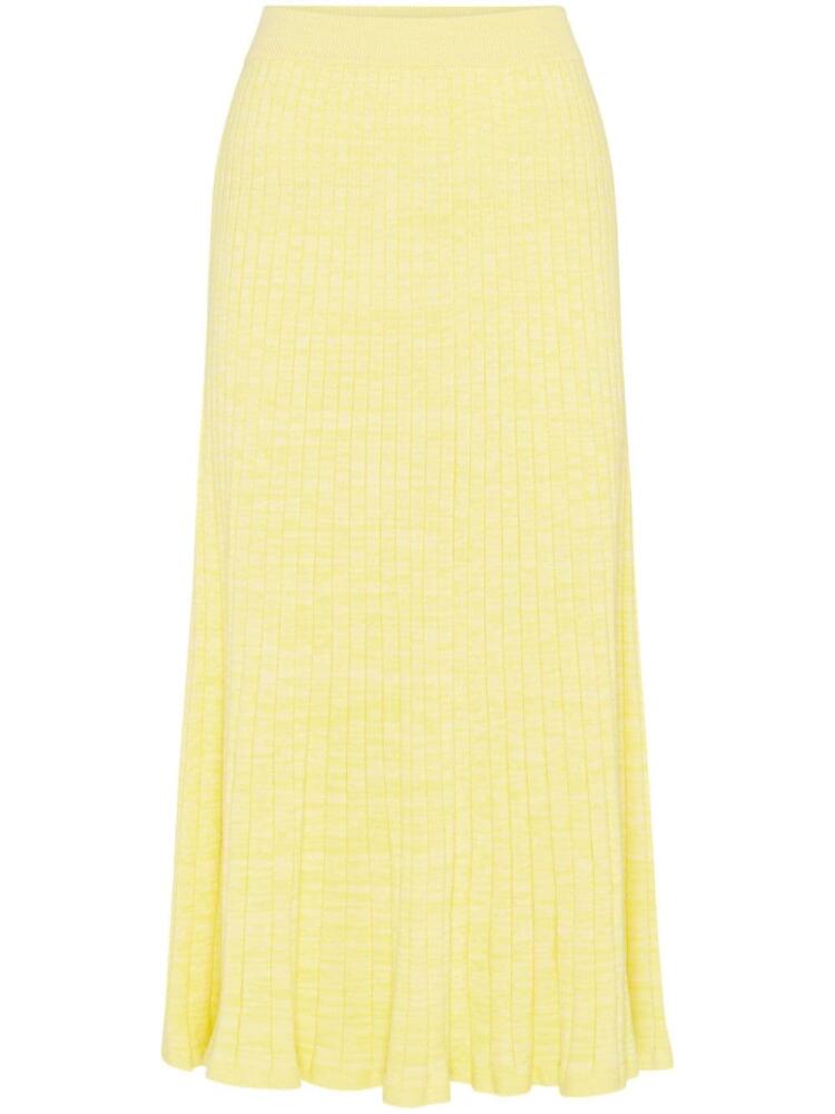 Anna Quan Felicia midi skirt - Yellow Cover