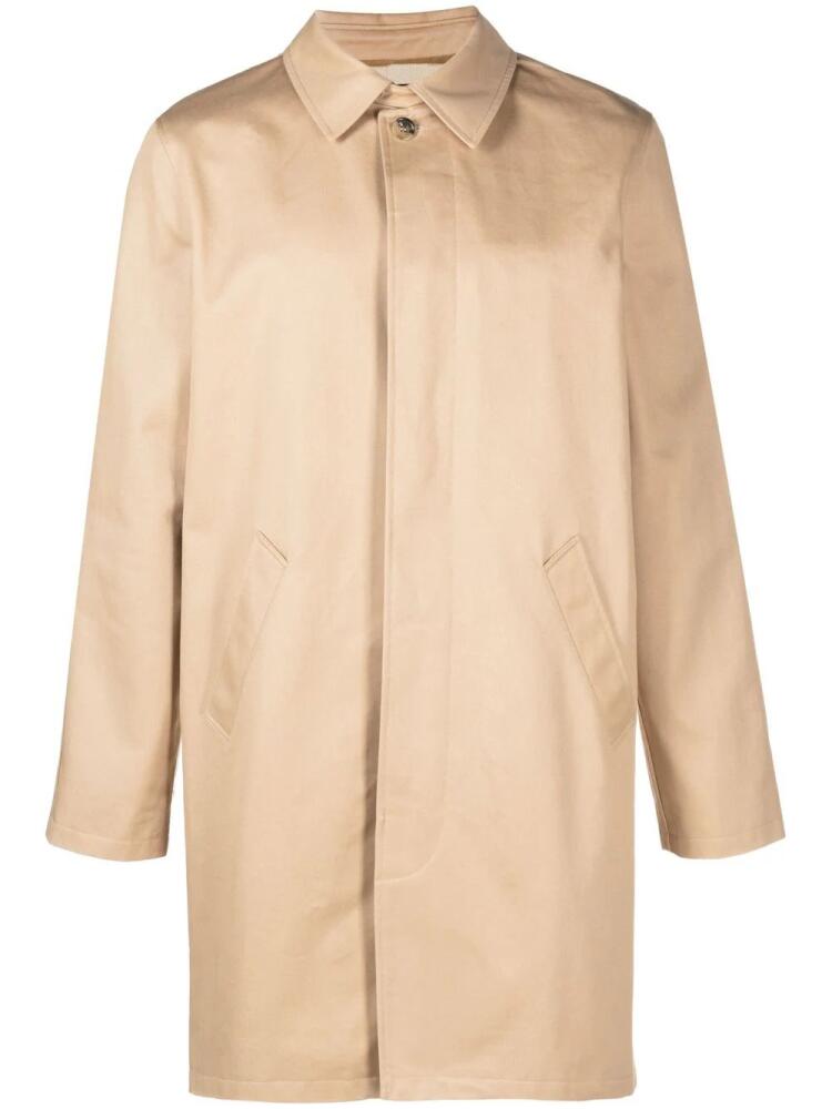 A.P.C. Ville cotton raincoat - Neutrals Cover