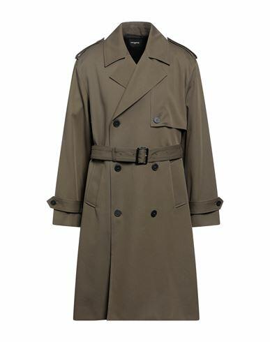 The Kooples Man Overcoat & Trench Coat Military green Cotton Cover