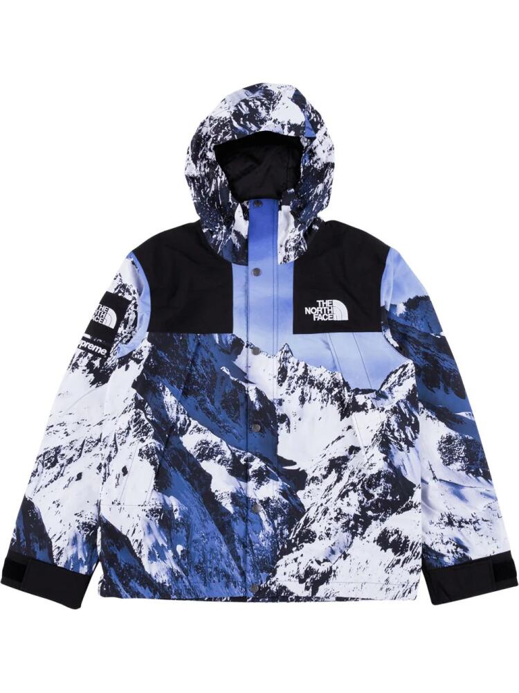 Supreme x The North Face Mountain parka - Blue Cover