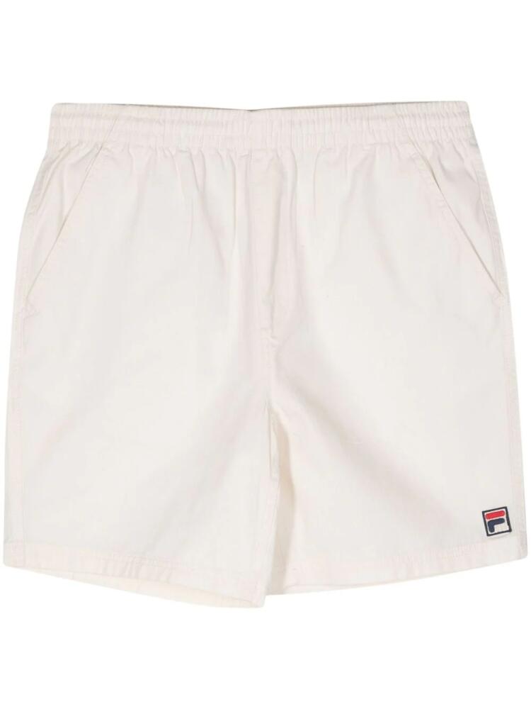 Fila Venter logo-appliqué chino shorts - Neutrals Cover