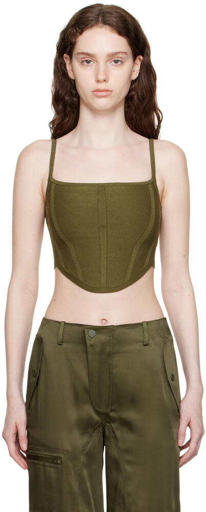 DRAE Khaki Curved Tank Top Cover