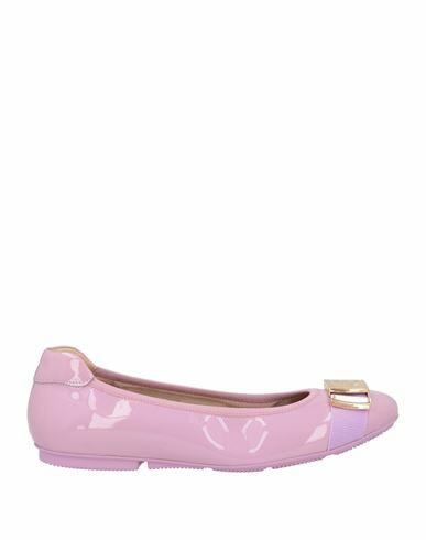 Hogan Woman Ballet flats Lilac Leather Cover