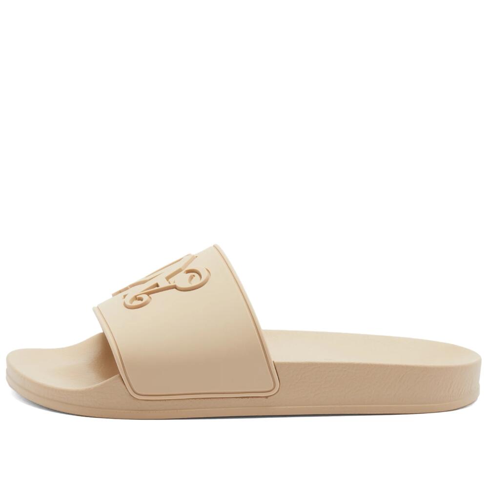 Palm Angels Men's Pool Slide in Beige Cover