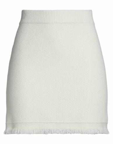 Lisa Yang Woman Mini skirt Cream Cashmere Cover