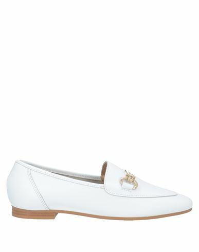 Carlo Pazolini Woman Loafers White Soft Leather Cover