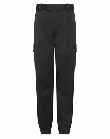 Bottega Veneta Man Pants Black Wool Cover