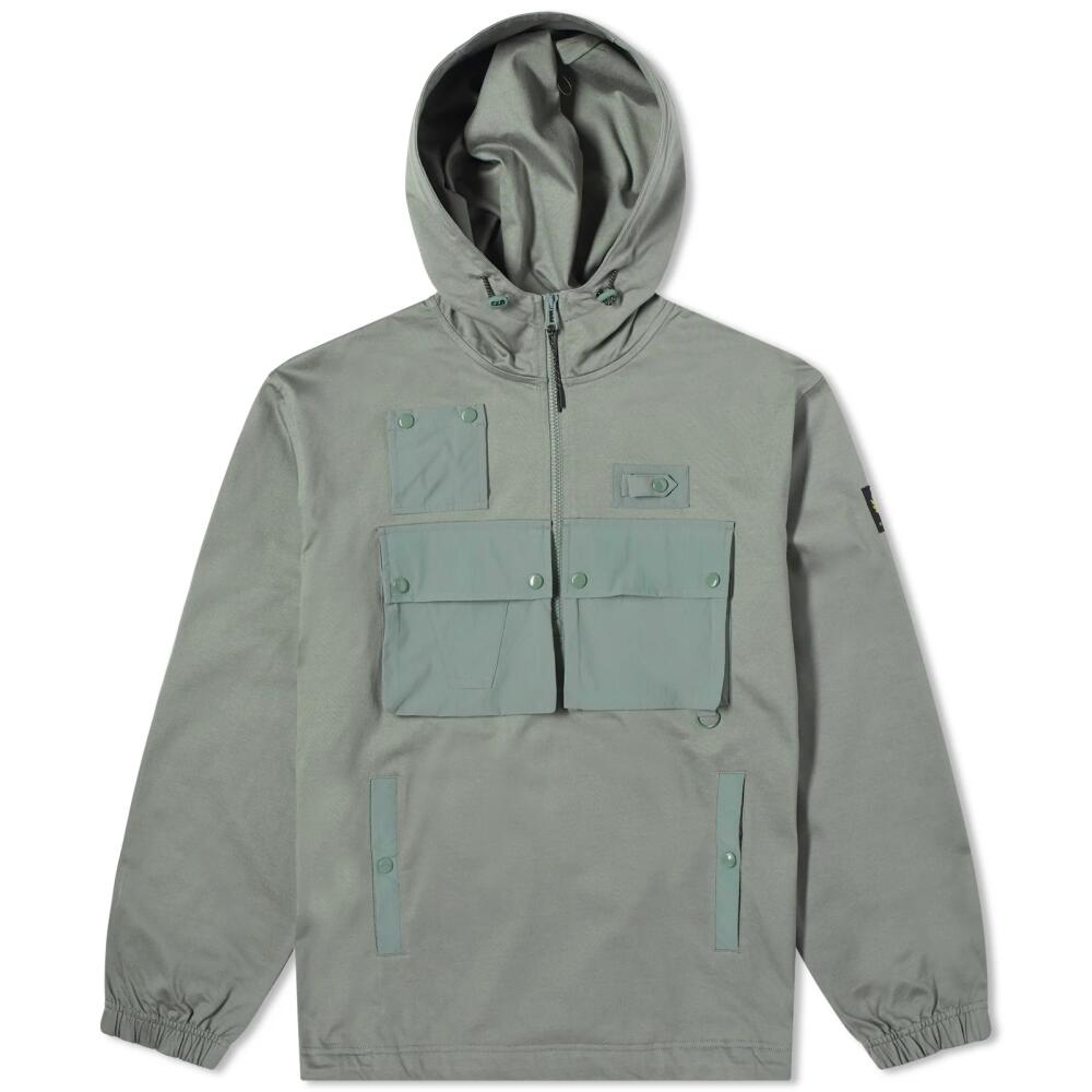 Belstaff Men's Castmaster Popover Hoody in Mineral Green Cover