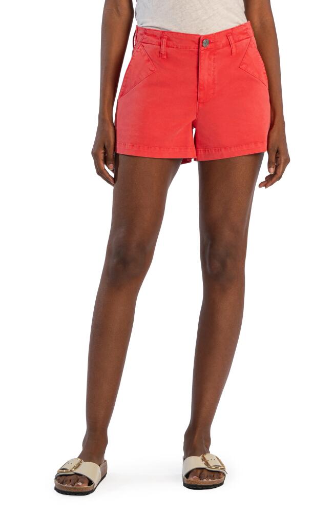 KUT from the Kloth Kimia Denim Shorts in Cayenne Cover