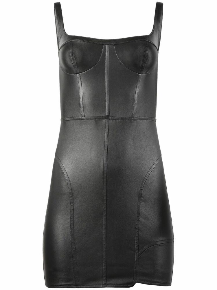 RTA Joana mini corset dress - Black Cover