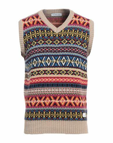 Manuel Ritz Man Sweater Sand Polyamide, Wool, Viscose, Cashmere Cover