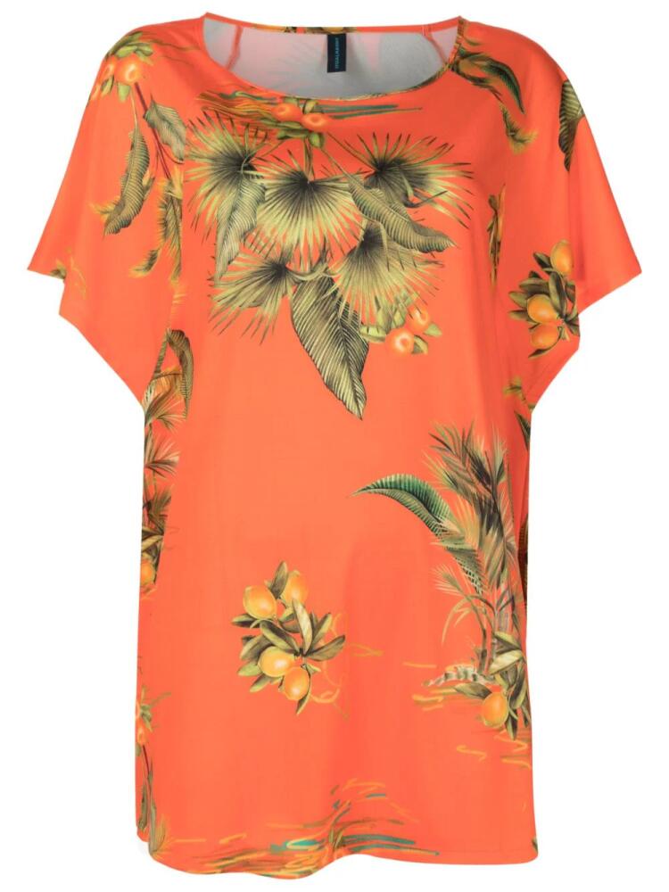 Lygia & Nanny Kala graphic-print dress - Orange Cover