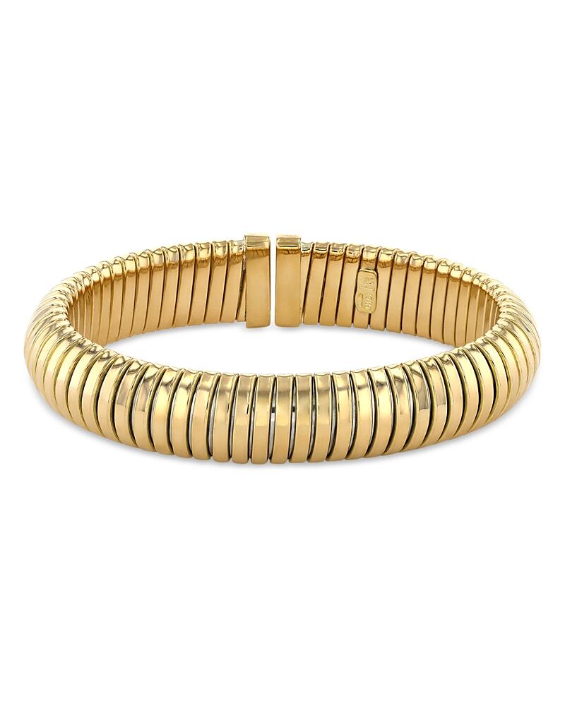 Alberto Milani 18K Yellow Gold Via Bagutta Tubogas Cuff Bracelet Cover