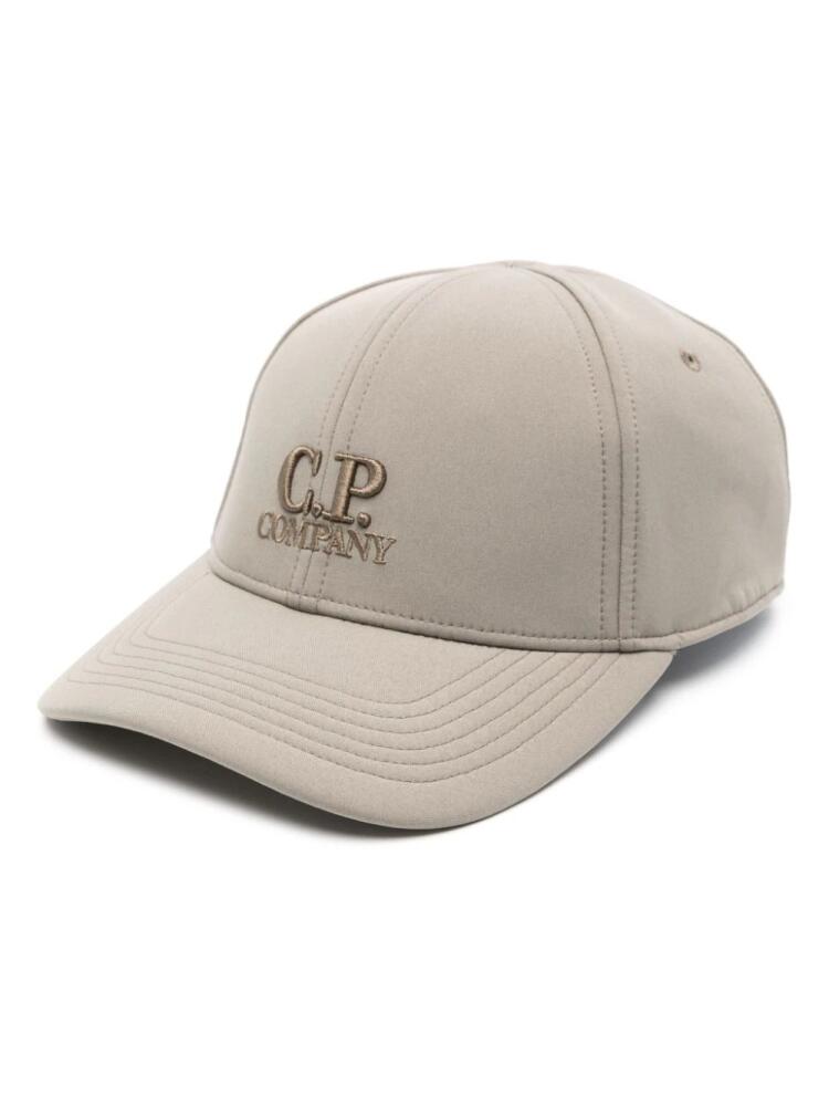 C.P. Company embroidered-logo cap - Green Cover