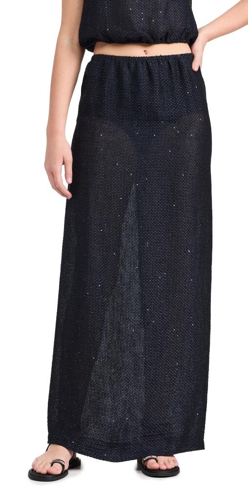 Leset Stella Maxi Skirt Ocean Cover