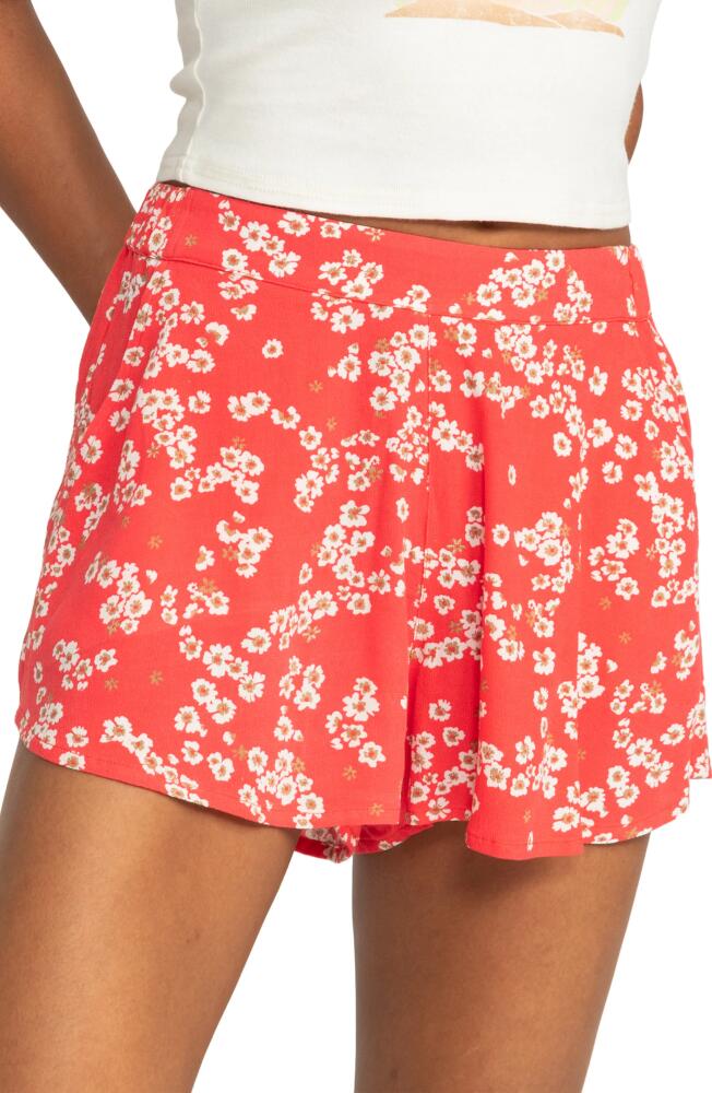 Roxy Midnight Floral Shorts in Hibiscus Margarita Cover