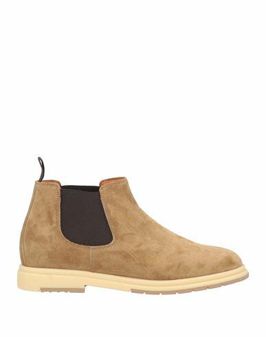 Andrea Ventura Firenze Man Ankle boots Camel Soft Leather Cover