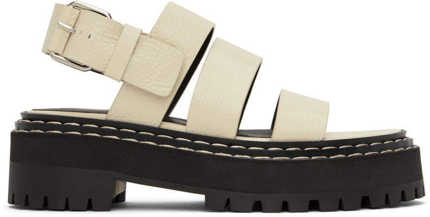 Proenza Schouler Off-White Lug Sandals Cover