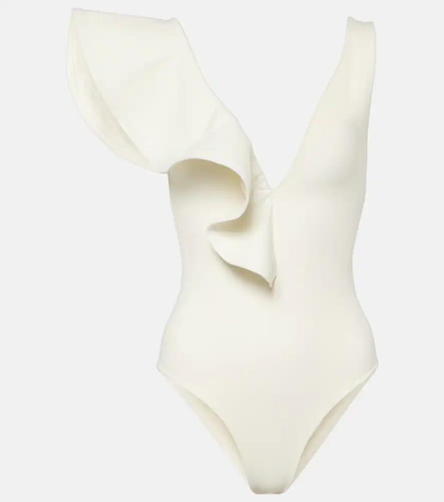 Johanna Ortiz Ruffled swimsuit Cover